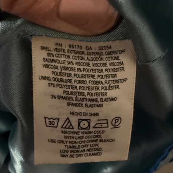 Anthropologie Mauve Blue Dress with Cutout Design 2 - Picture 6 of 9